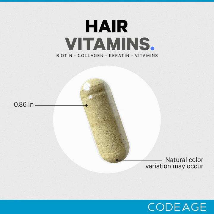 Viên uống cho tóc HAIR VITAMINS - Codeage Việt Nam