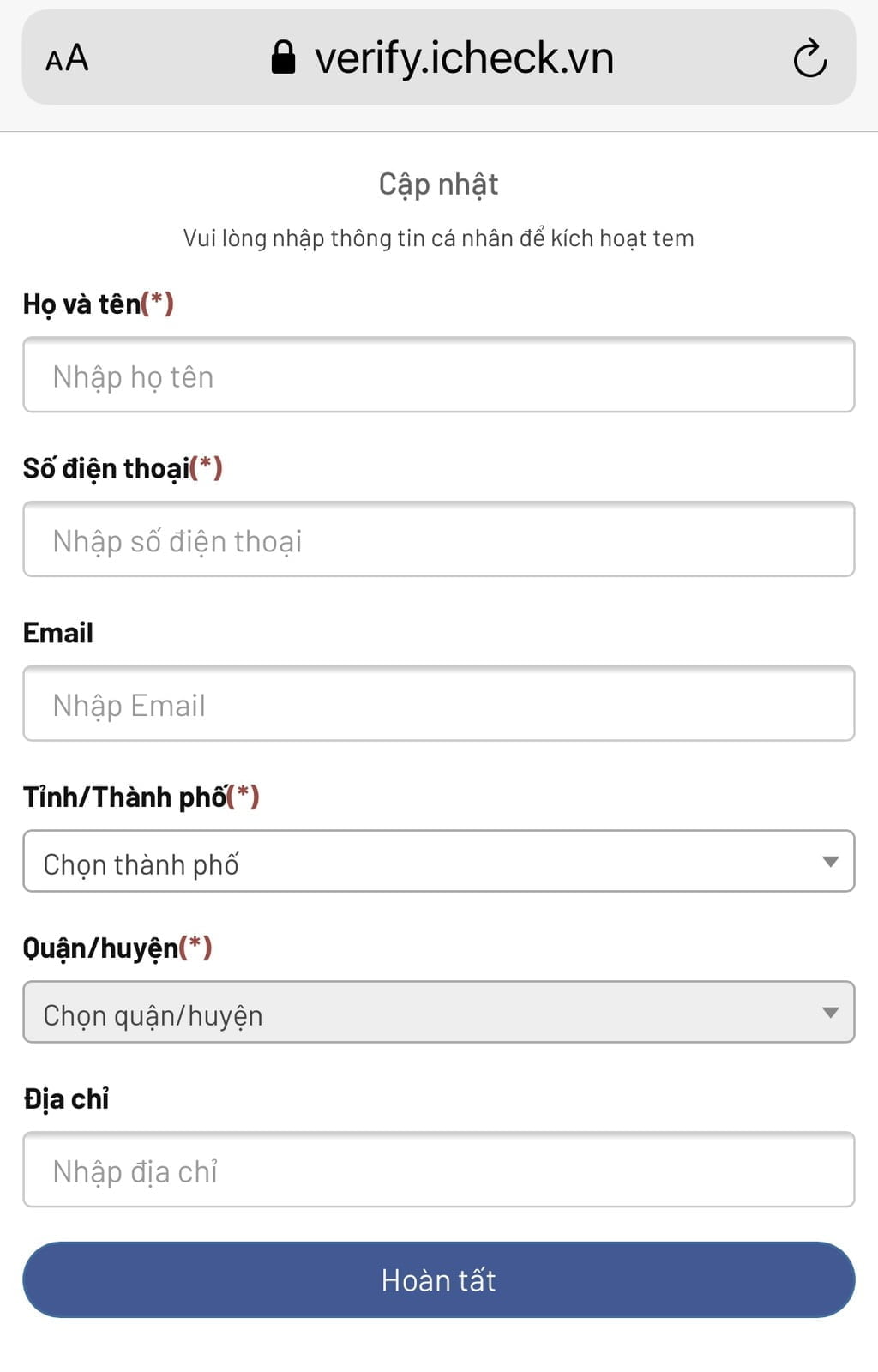 Thông báo về việc thay đổi tem chống hàng giả Codeage 4 17bd0f763009f857a118