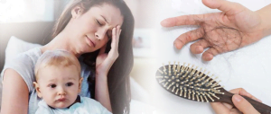cách khắc phục rụng tóc sau sinh