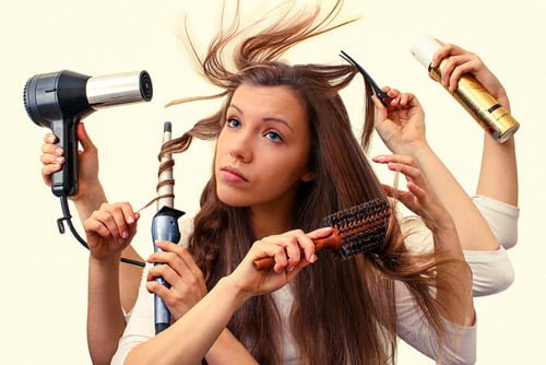 Sử dụng hóa chất nhiều gây yếu tóc