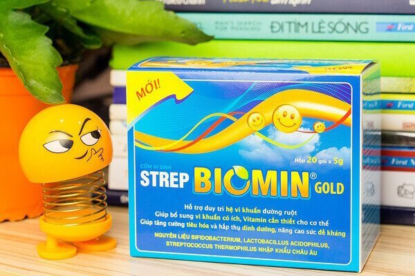 Top 11 sản phẩm bổ sung lợi khuẩn hiệu quả nhất hiện nay 7 Cốm vi sinh Lacto Biomin Gold HD Pharma