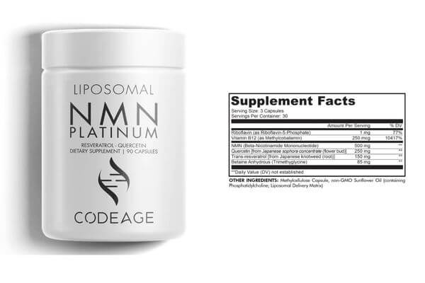 Liposomal NMN đến từ Codeage