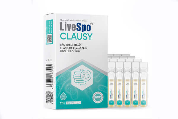 Top 11 sản phẩm bổ sung lợi khuẩn hiệu quả nhất hiện nay 6 Sản phẩm bổ sung lợi khuẩn LiveSpo Clausy