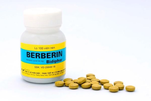 Sản phẩm chữa rối loạn tiêu hóa cho người lớn Berberin