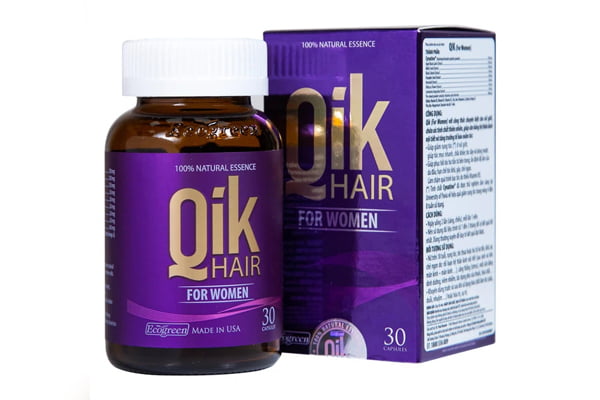 Viên uống vitamin mọc tóc Qik Hair For Women 30