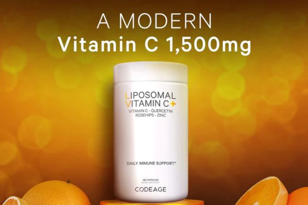 Thiếu vitamin C nên uống gì? Những lưu ý khi bổ sung Vitamin C 13 Codeage Liposomal Vitamin C+