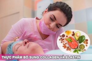Thực phẩm bổ sung collagen và elastin