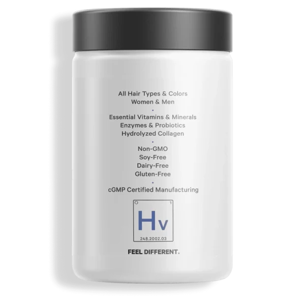 codeage hair vitamins mặt bên