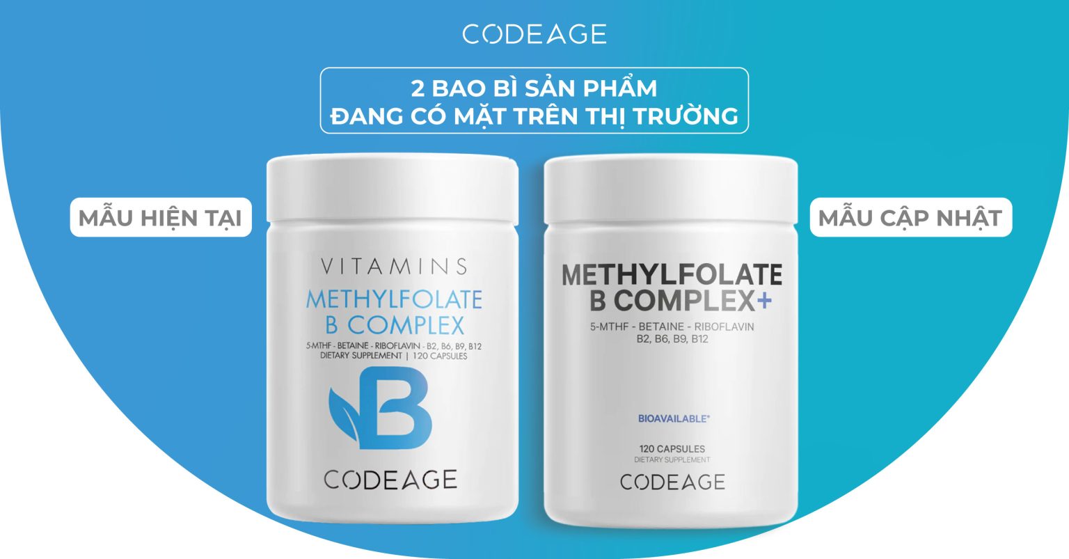 Methylfolate B Complex - Codeage Việt Nam