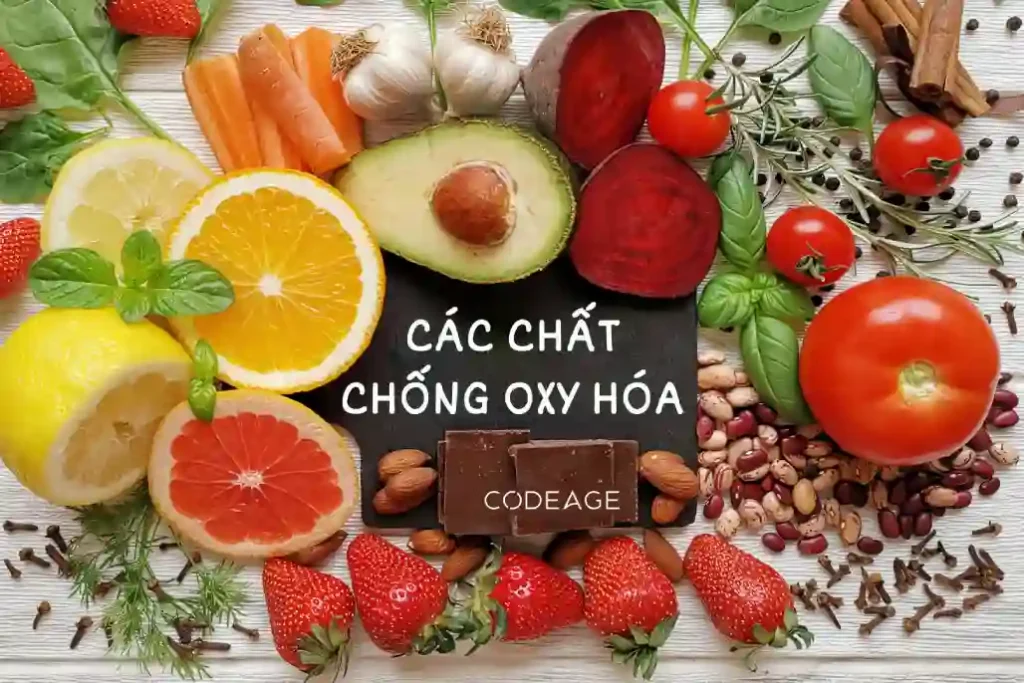 các chất chống oxy hóa cho da