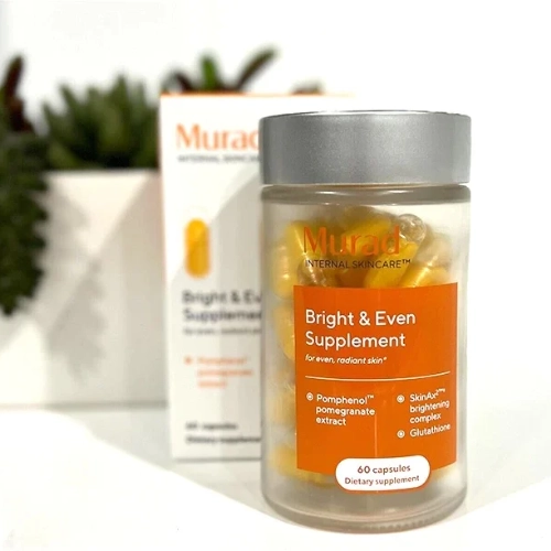 viên chống nắng murad bright even supplement