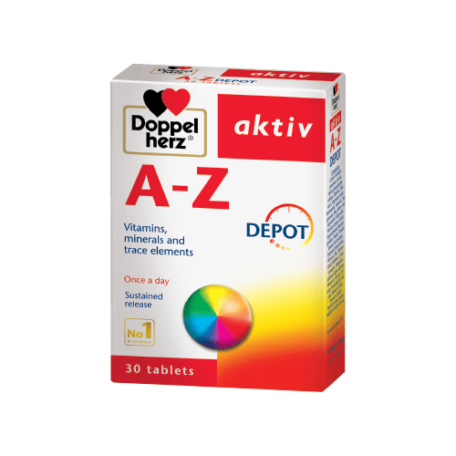 Top 10 Viên Uống Vitamin A Hiệu Quả Tốt Nhất Hiện Nay 10 Viên uống Doppelherz Aktiv A-Z Depot