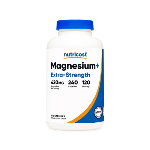 Top 10 Viên Uống Magnesium An Toàn Hiệu Quả Nhất 8 Viên uống bổ sung magie Nutricost Magnesium+ Extra Strength