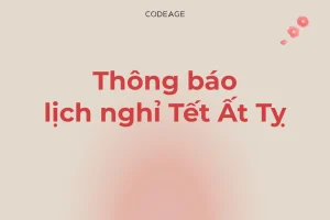 thông báo lịch nghỉ tết nguyên đán Codeage 2025