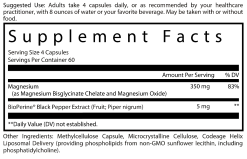 codeage liposomal magnesium glycinate thành phần