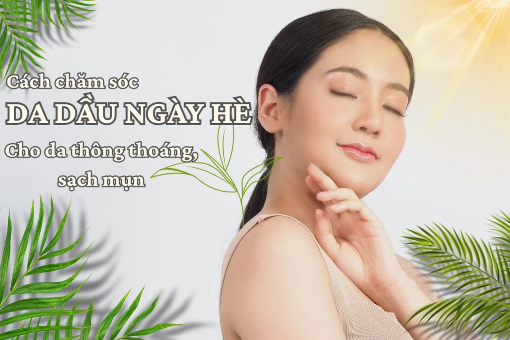 7+ Cách Chăm Sóc Da Dầu Mùa Hè Hiệu Quả Nhất 1 cach cham soc da dau mua he