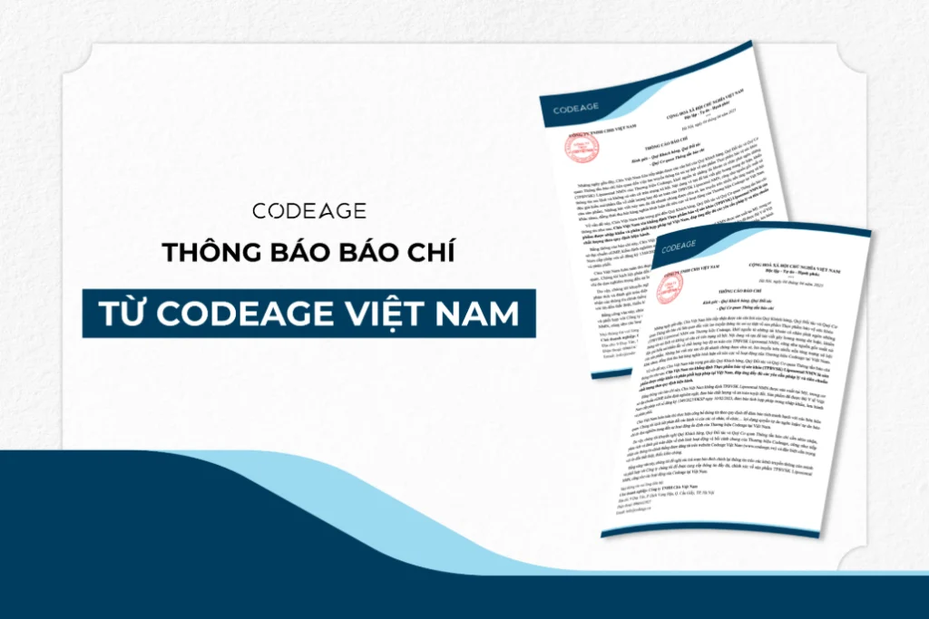 Thông cáo Báo chí về Việc lan truyền thông tin sai sự thật về TPBVSK Liposomal NMN 1 thông cáo báo chí thông tin sai sự thật về liposomal nmn codeage