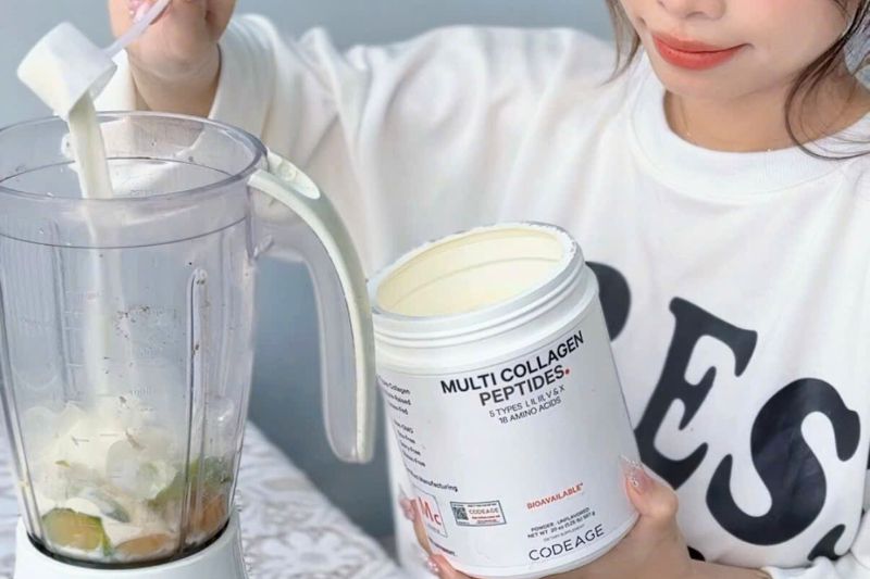 Xu hướng sinh tố collagen