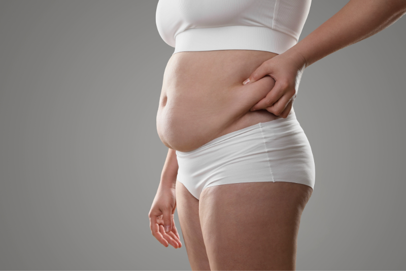 Tăng cường tích mỡ bụng và ức chế hormone sinh dục