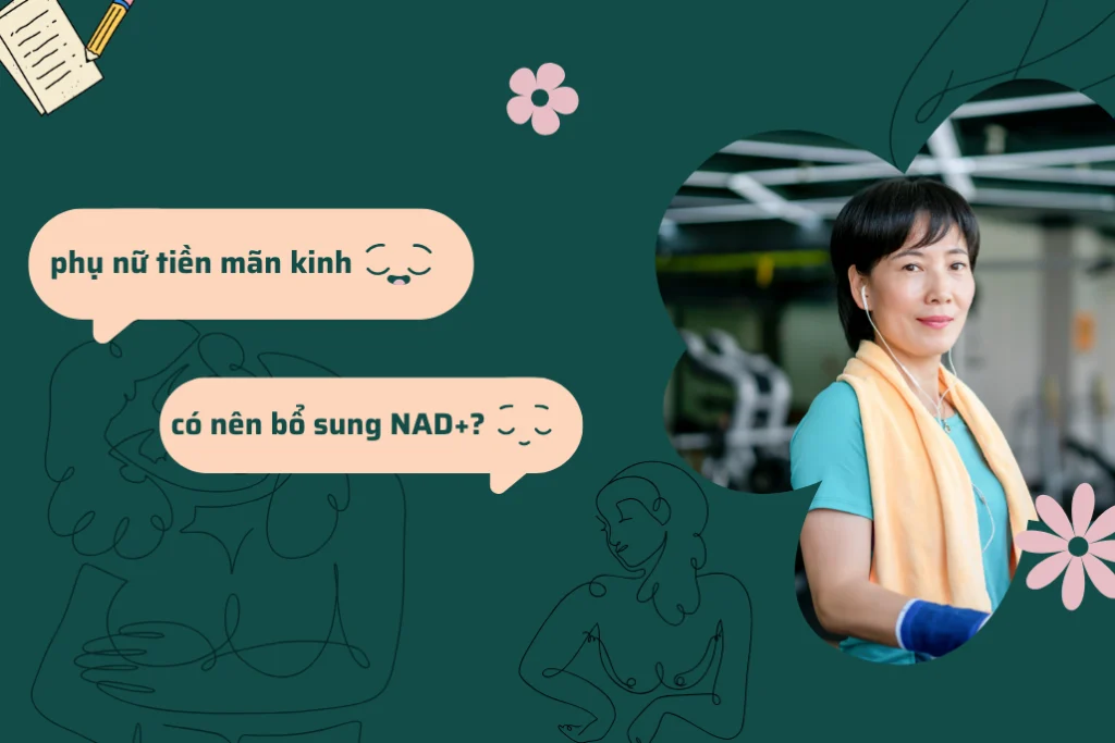 Phụ nữ tiền mãn kinh bổ sung NAD+ có lợi ích gì không?