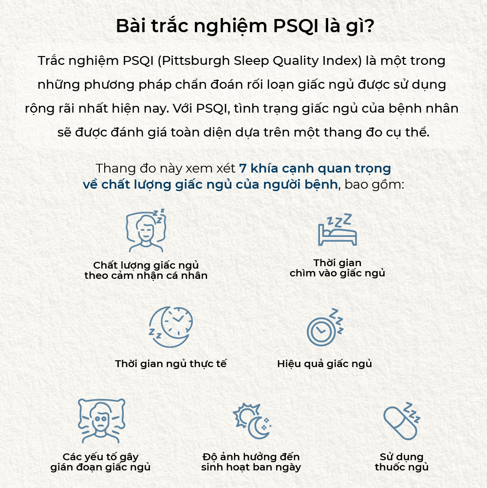 Bài khảo sát chất lượng giấc ngủ hiện tại PSQI 8 7 khia canh quan trong ve chat luong giac ngu
