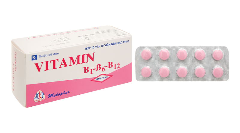 8+ thuốc bổ cho người làm việc quá sức tốt nhất hiện nay! 6 Vitamin B1-B6-B12 Mekophar là sản phẩm phù hợp với người làm việc quá sức