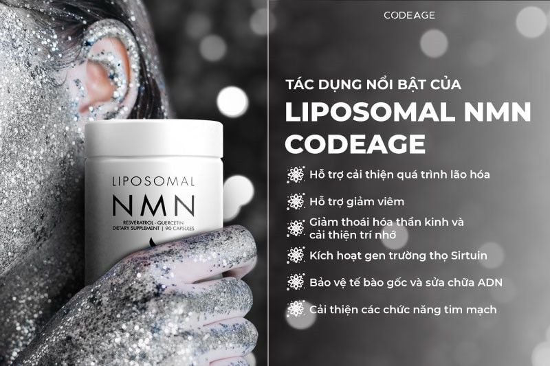So sánh hiệu quả của mặt nạ NMN và viên uống bổ sung NMN 6 Viên uống bổ sung NMN Codeage