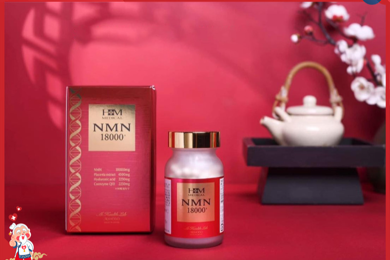 Viên uống NMN 18000 Aishodo Nhật Bản