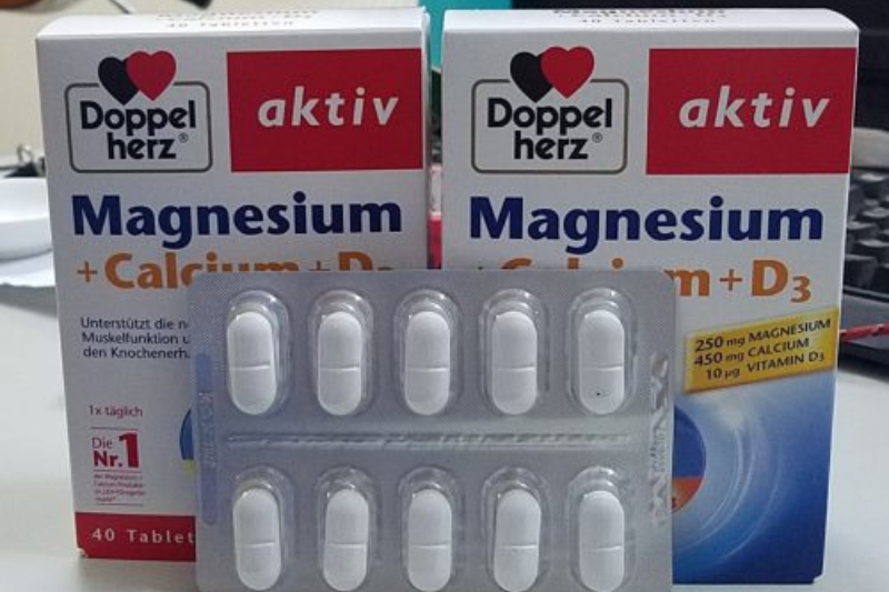 Sản phẩm Doppelherz Magnesium + Calcium + D3 Sản phẩm Doppelherz Magnesium + Calcium + D3