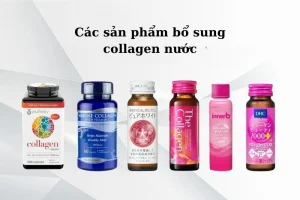 Các sản phẩm bổ sung collagen nước