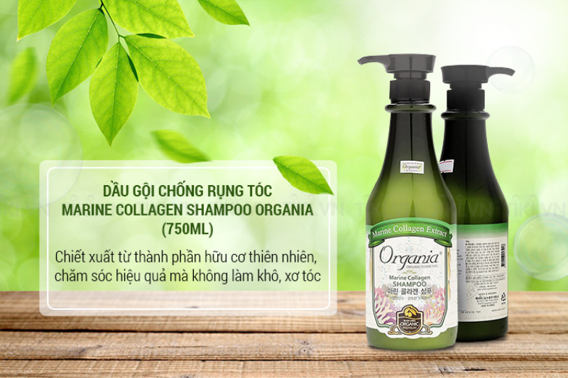 Dầu gội Organia Marine Collagen Shampoo