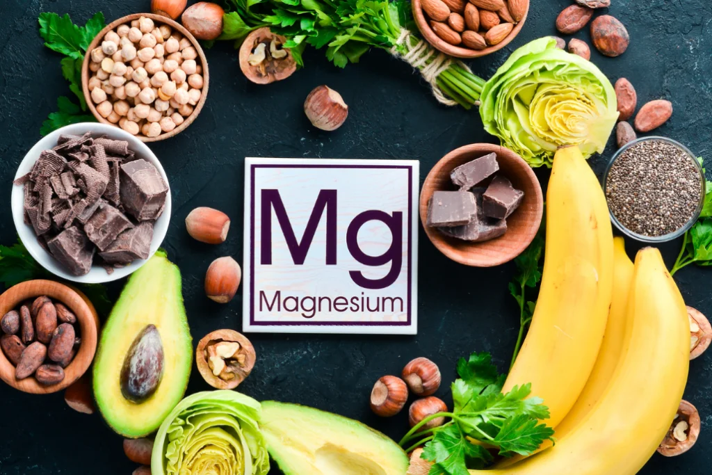 magie co trong thuc pham nao