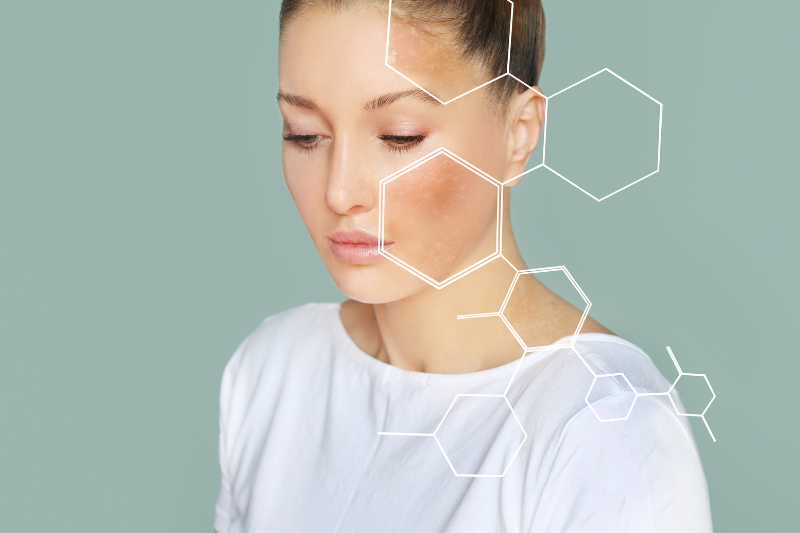 Sản phẩm cũng có thành phần giúp làm sáng và đều màu da