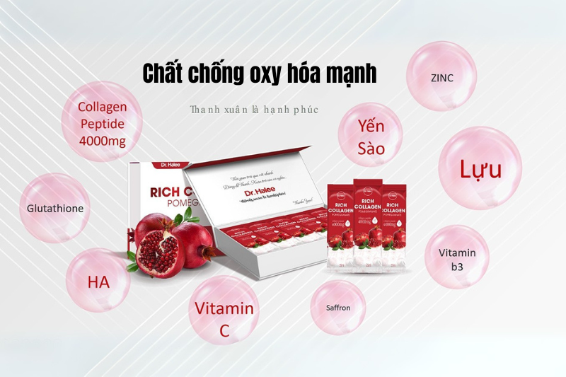 Bổ sung chất oxy hóa mạnh giúp bảo vệ da