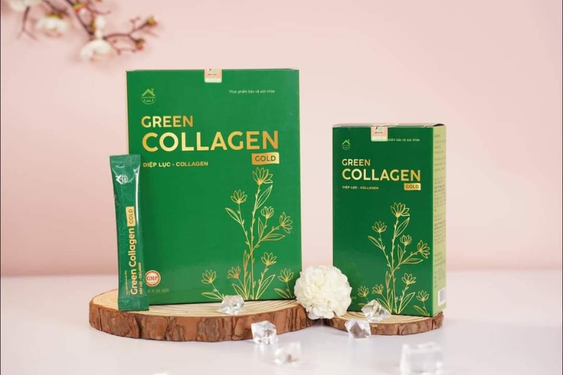 Diệp lục Collagen Gold