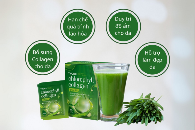 Tworld Chlorophyll Collagen Plus