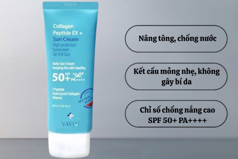 Kem chống nắng 3W Clinic Collagen Sunscreen
