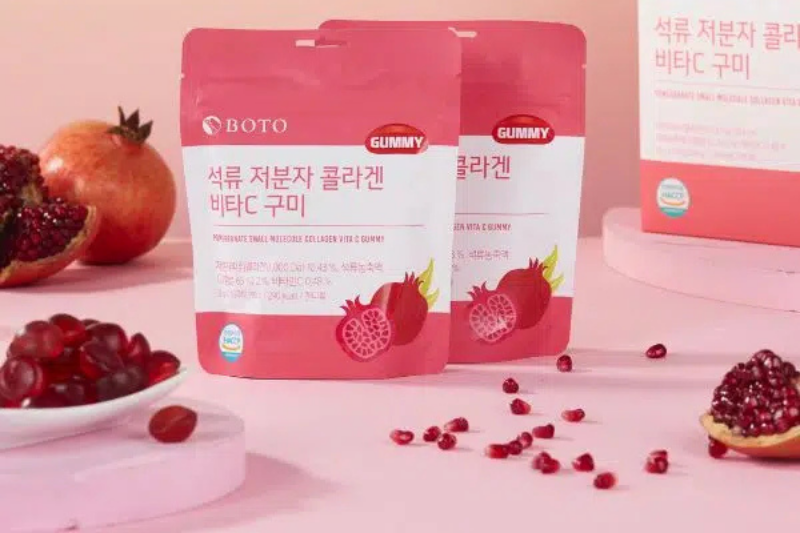 Kẹo collagen trái cây có vị trái cây dễ dùng