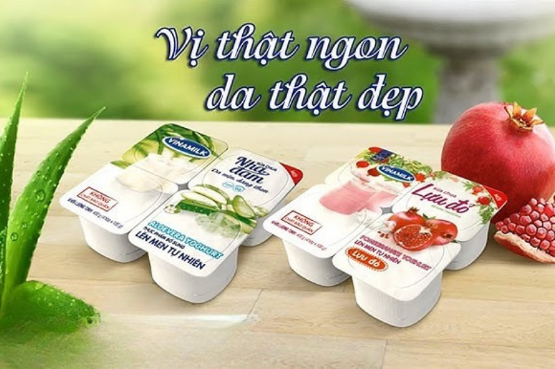 Sữa chua có bổ sung collagen