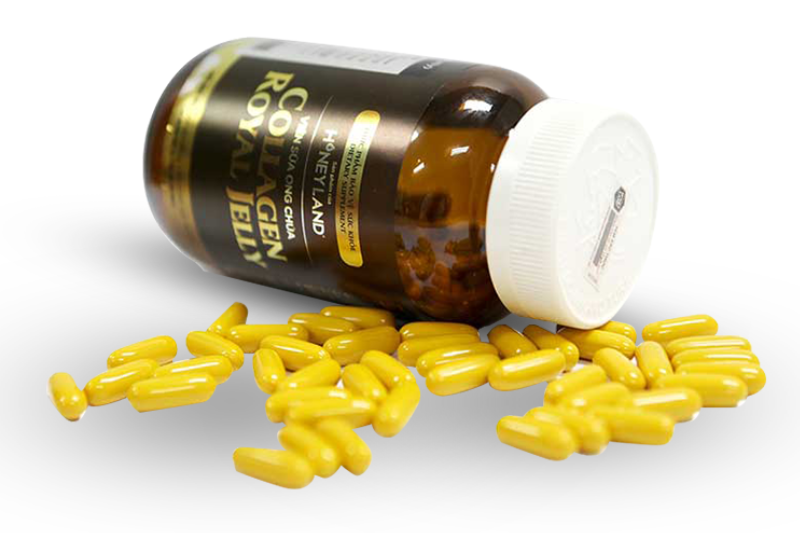 Viên uống Collagen Royal Jelly Honey Land