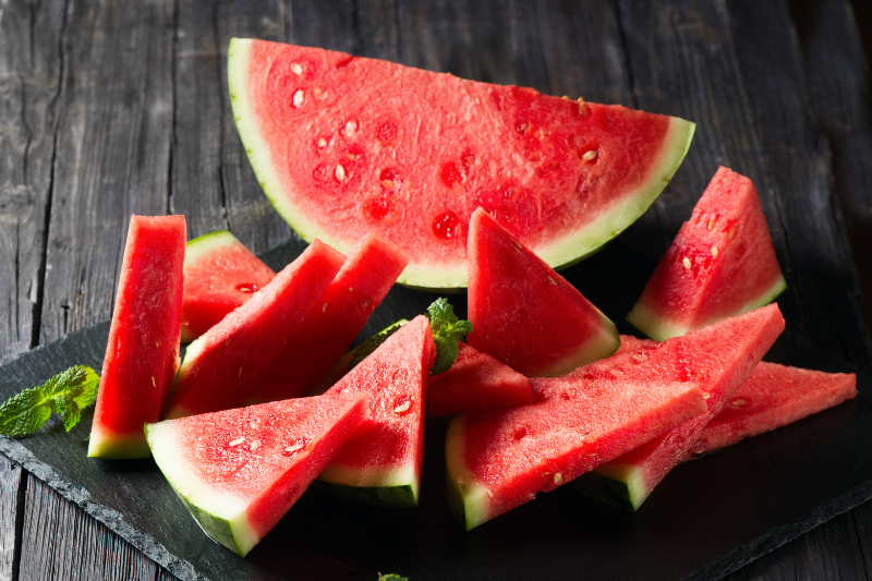 Top 7 thực phẩm giàu glutathione tự nhiên tốt cho sức khỏe 10 Dưa hấu