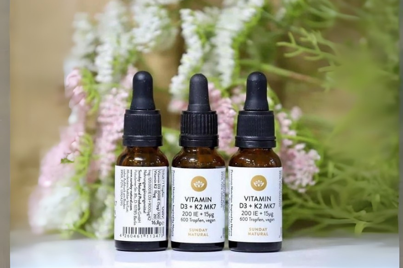 Vitamin D3 K2 MK7 Sunday Natural