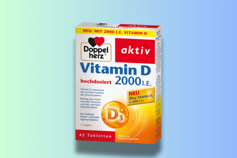 Doppelherz Vitamin D3 2000 I.E