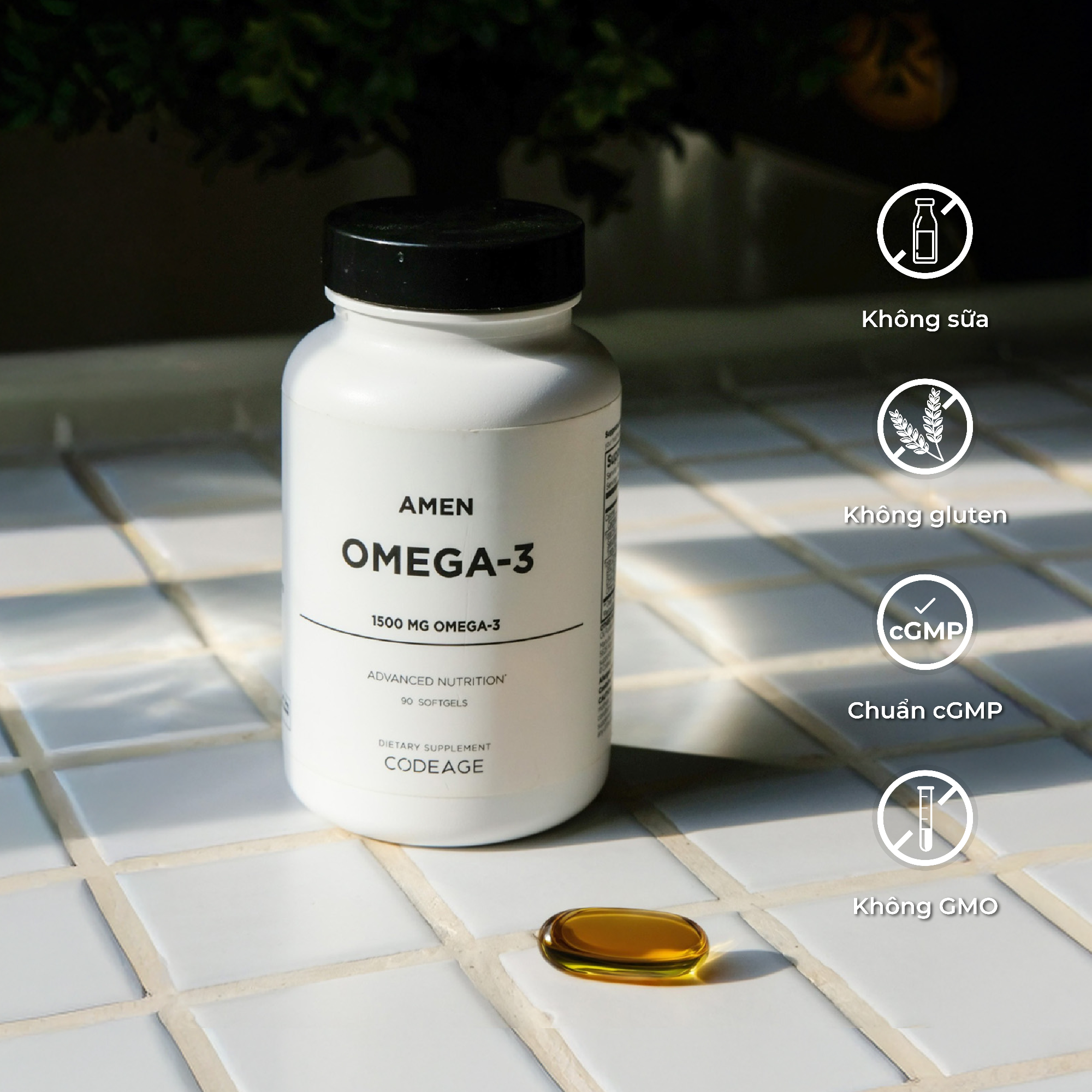 Sản phẩm Amen Omega-3 của Codeage