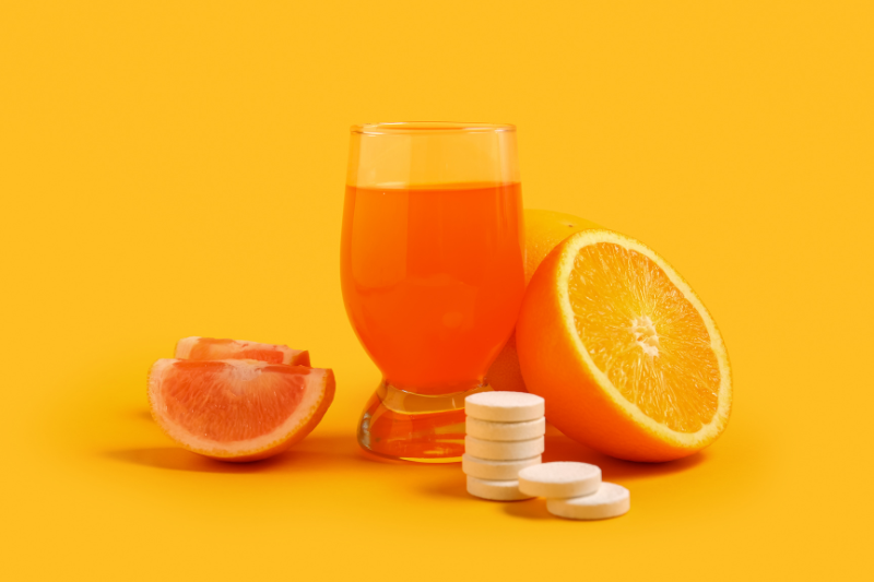 Không dùng viên sủi bổ sung vitamin C cho bé
