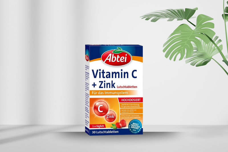Abtei Vitamin C Plus Zinc Lozenges