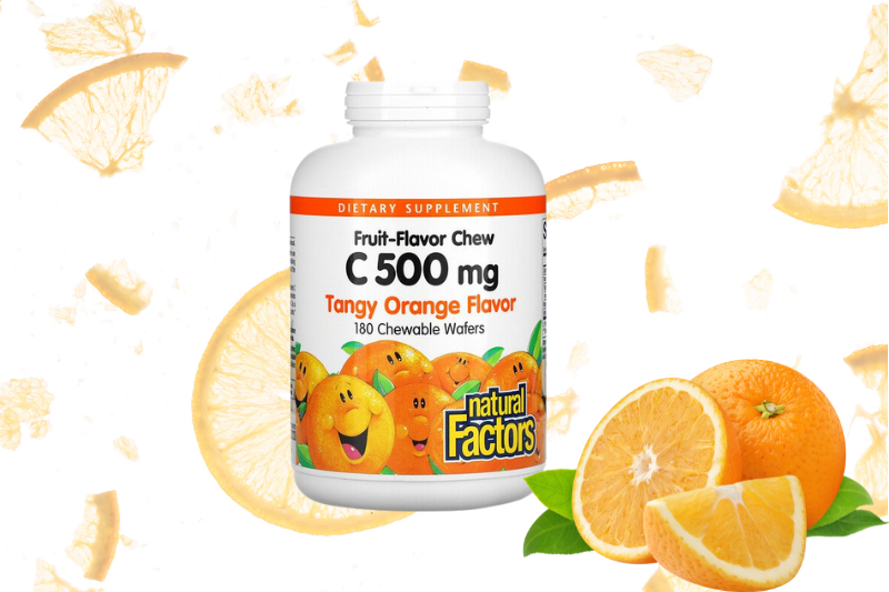 Natural Factors Fruit-Flavor Chew Vitamin C