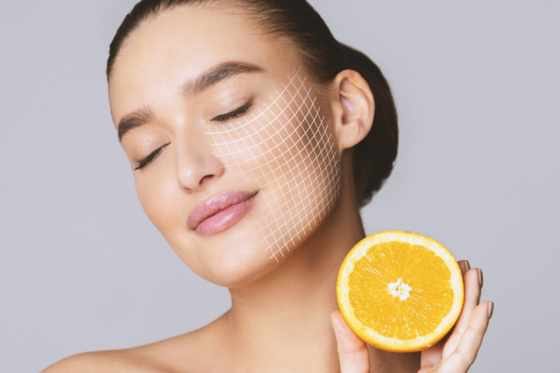 Da sáng, đều màu là hiệu quả khi bổ sung vitamin C đều đặn