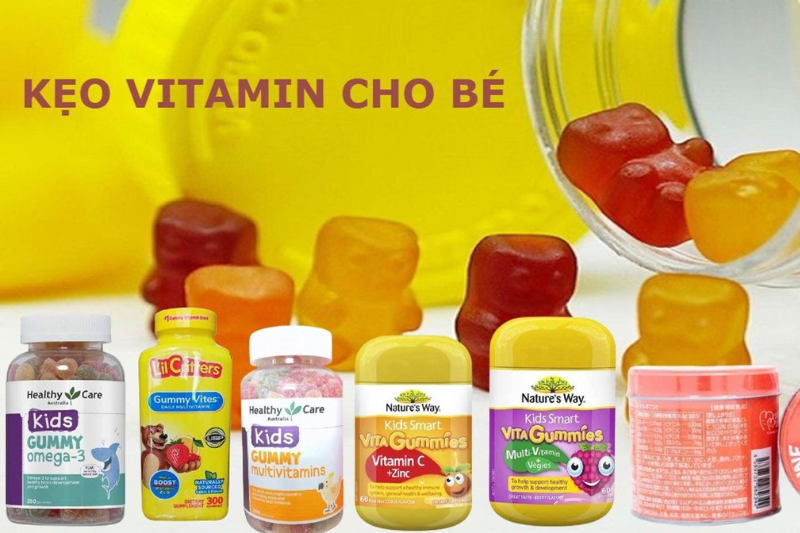 Top 5 sản phẩm kẹo vitamin C được đánh giá cao năm 2025 2 Kẹo dẻo bổ sung vitamin C có thể dùng hàng ngày