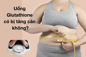 uong glutathione co bi tang can khong